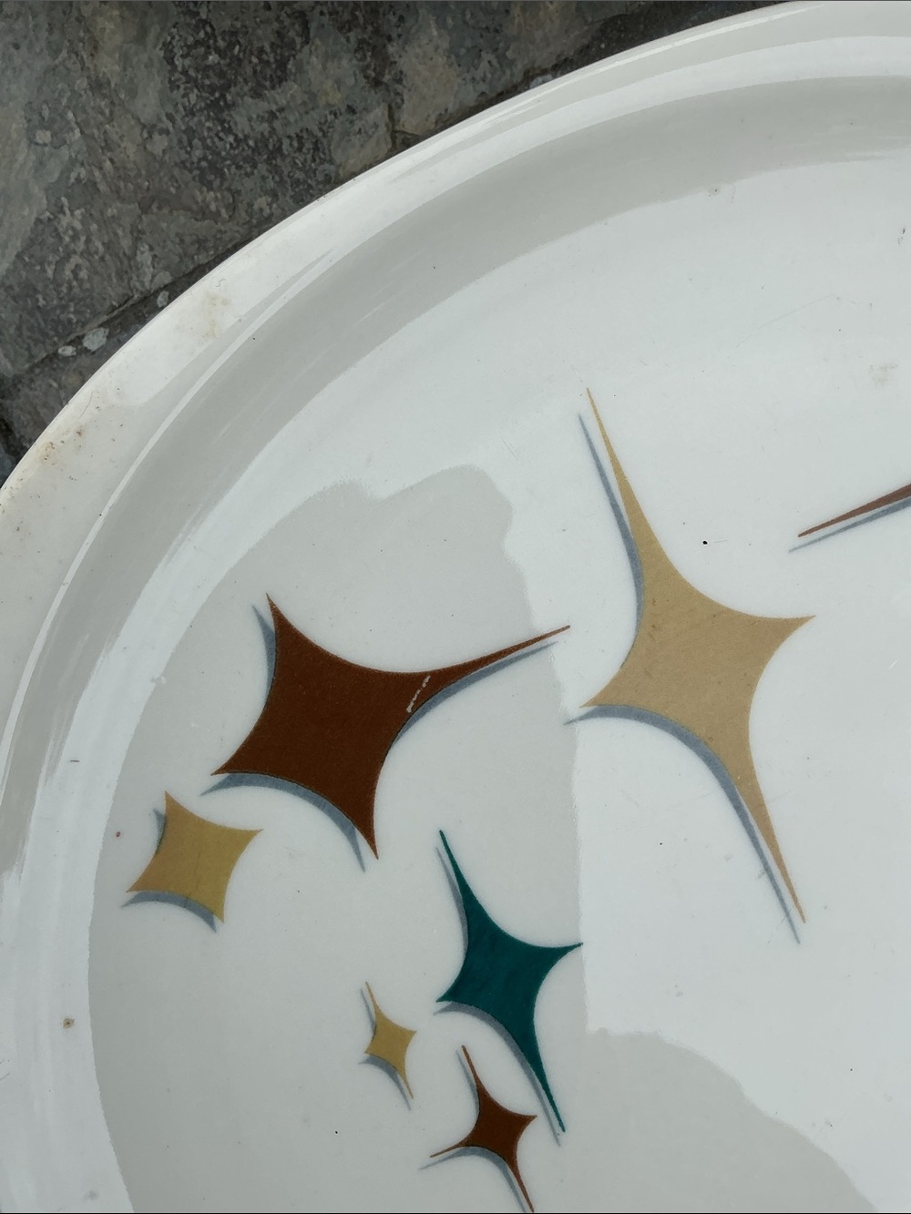 Syracuse China (Trend) - four plates and a platter - Picture 3 of 5